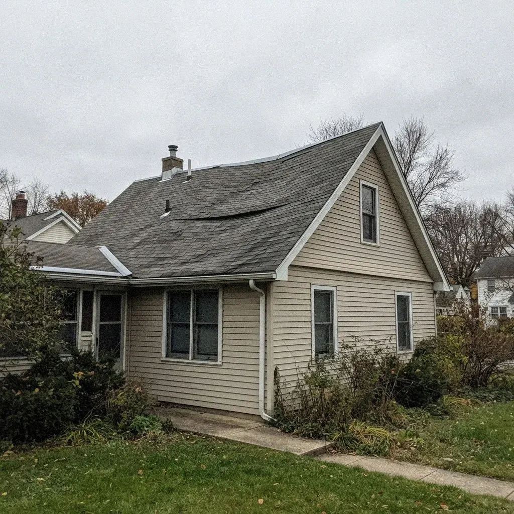 Sagging Roofline: What It Means in Minneapolis